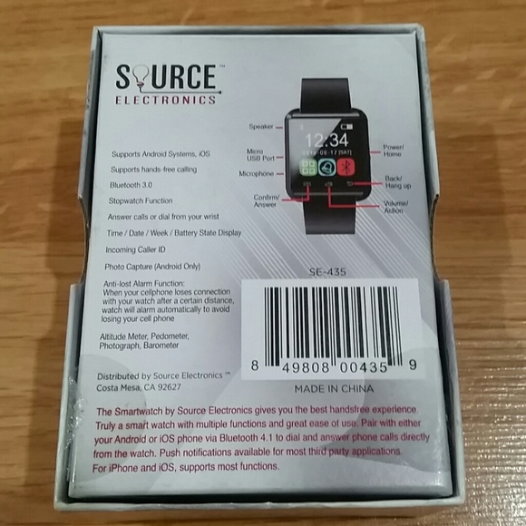 SOURCE Electronics Smart Watch - Picture 3 of 3